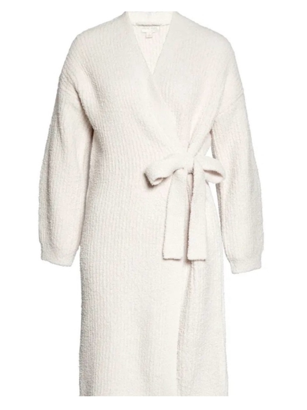 Barefoot Dreams Side Tie Cozy Chic Ribbed Robe